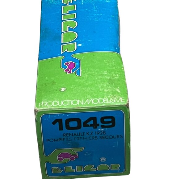 Eligor Renault KZ 1928 Model Car Fire Brigade Service Red Die-Cast 1:43 Scale Co - Picture 5 of 5